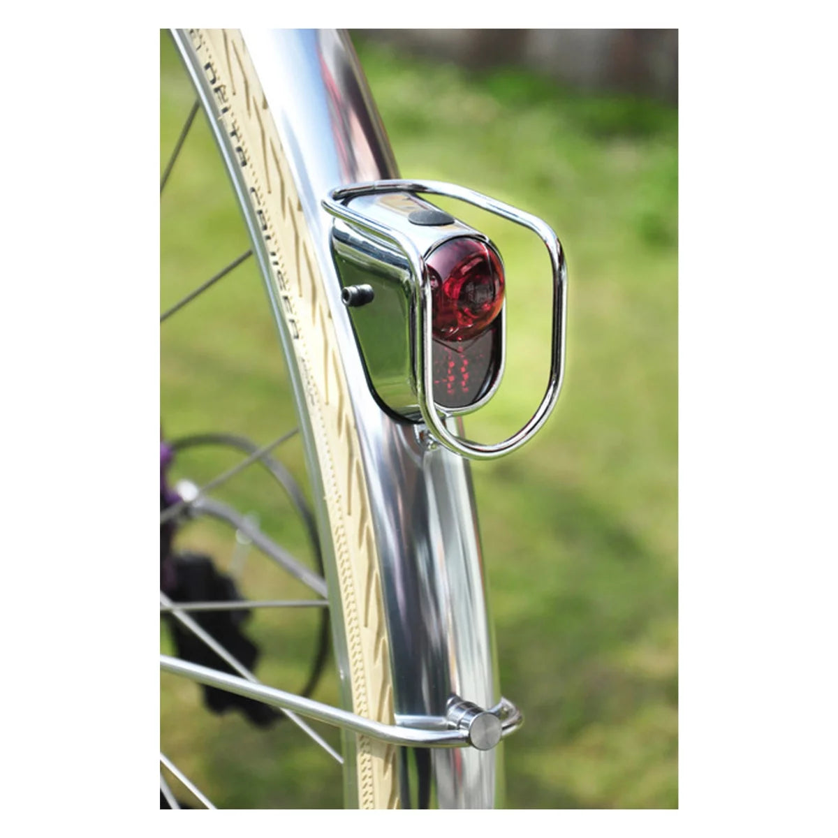 Light Cycles Bike City Light Chrome Pure Pure Tail LED Rear