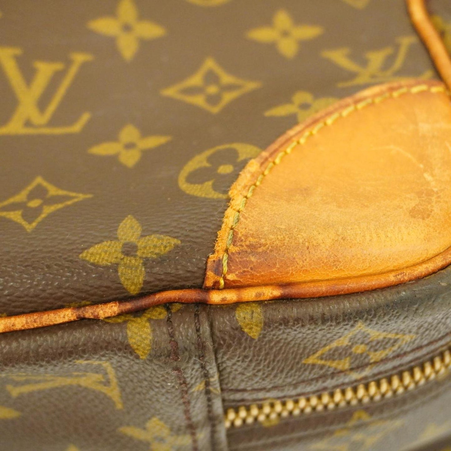 Brown Sirius Monogram 50 Women's Pre-Owned (Good) M41406 Bag Boston Vuitton Louis Men's