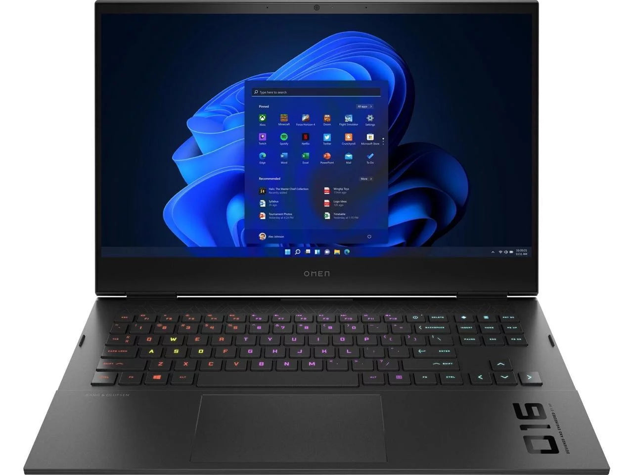 Laptop FHD 16.1" (Refurbished) OMEN 1TB W11H HP 16GB RTX Restored 3050ti i7-12700H SSD 16-k0013dx