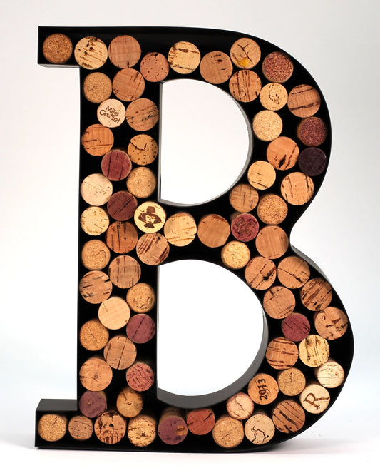 Wine Brighten Cork Will Decor Corks. Gifts Holder Store for Accessories for Kitchen! (Letter Makes or Women Cork Wine Monogrammed Wine Holder B) Great to Up Wine Decor Wine Perfect