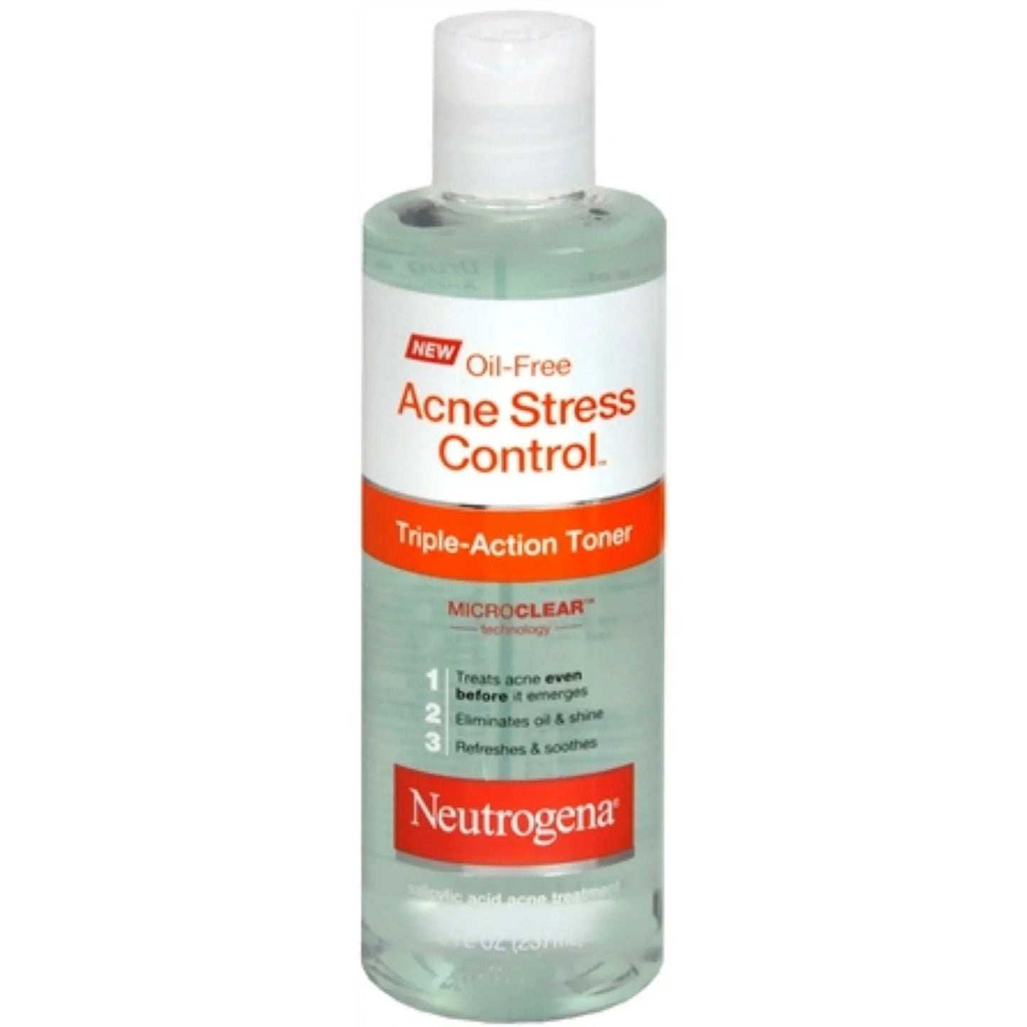 Action Acne Stress 2) Neutrogena Toner (Pack of oz Control Oil-Free 8 Triple