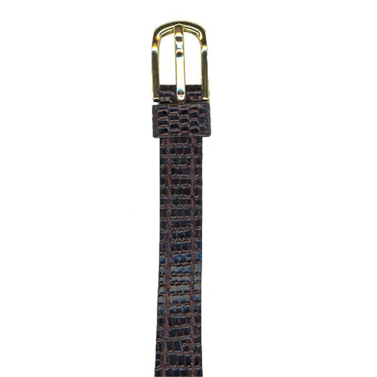 Seiko Grain 09mm Brown Lizard Watchband part#AU01174N