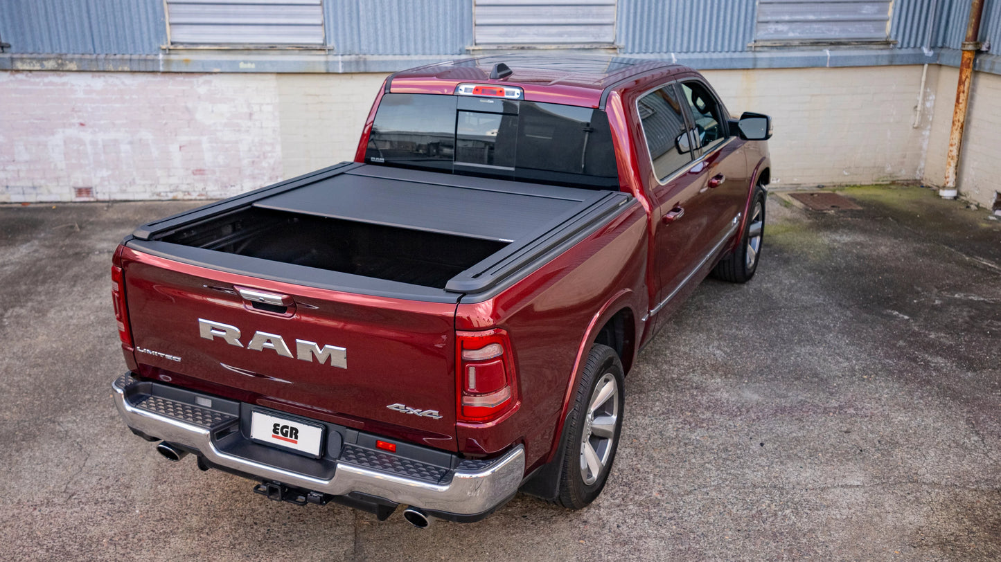 Dodge Box Non EGR Ram Electric Sport 1500 Retractable RamBox Cab SXT Short Rolltrac Crew Cover RT038811E Bed 2019-2024 SLT Fits Pickup