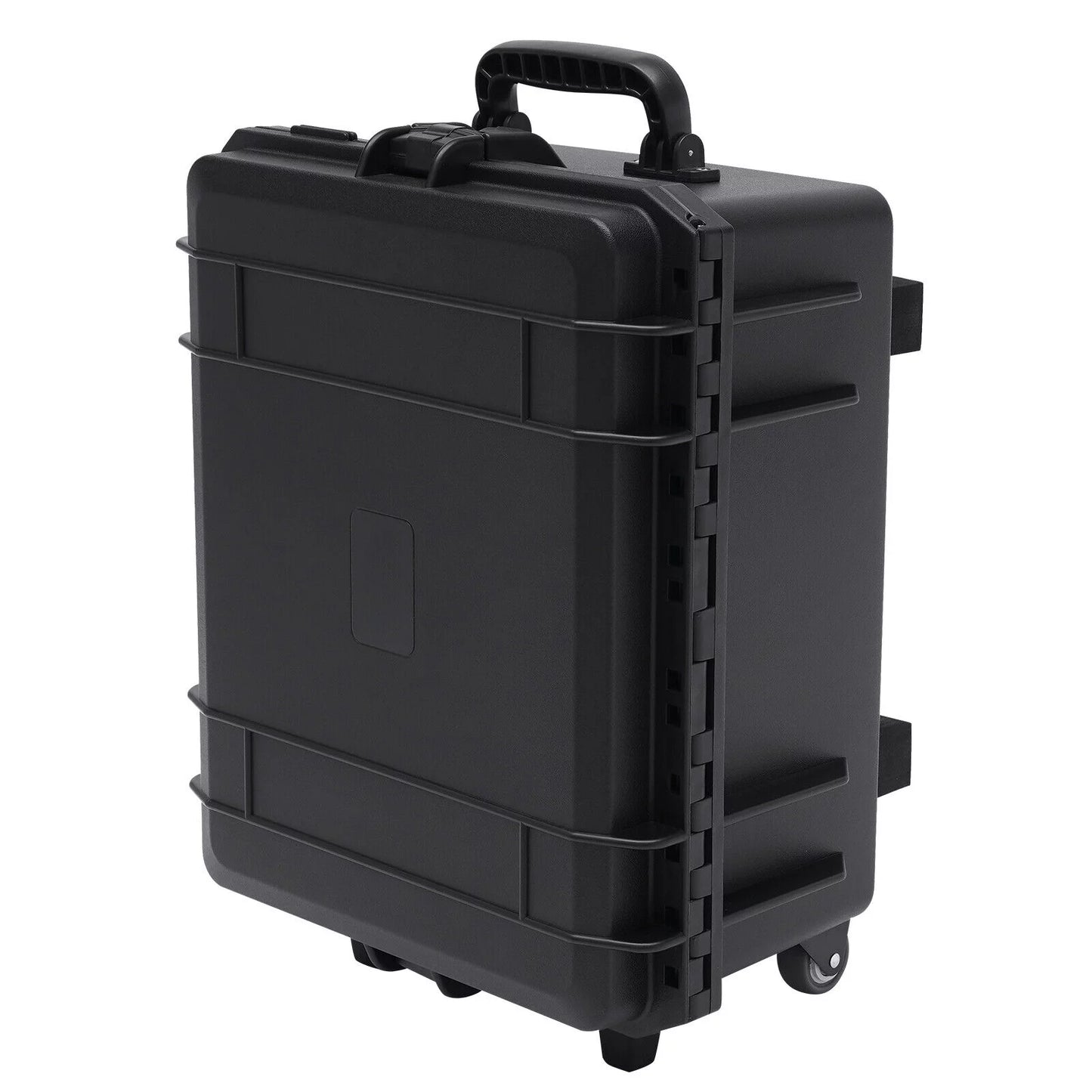 with Hard Handle 5 Water Laptop with Hard 12" Foam x Layers Equipment Large Box Black x Tools Protective Case Portable Miumaeov Camera Resistant and and Wheels 16.7" Shock 21.25" Case