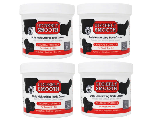 - for 10 Rough Skin 4 Udderly Skin, Smooth Cream Ounce Dry Moisturizer Pack Original Body Formula