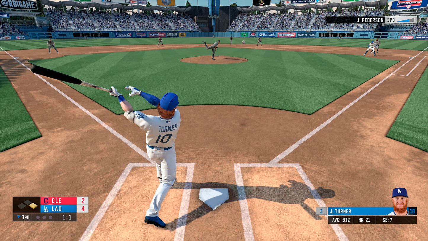 Baseball, 696055207282 19 4, Major PlayStation League RBI Baseball,