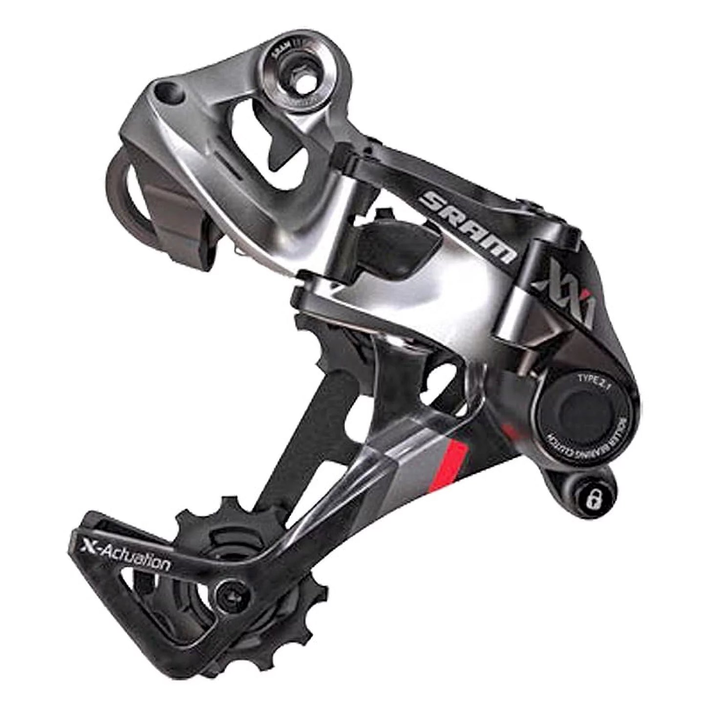 Rear Black/Red - XX1 SRAM Medium 11 Derailleur Cage, Speed,