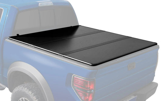 Bed 2500HD/3500HD Hard 2002-2023 1500, Dodge Tri-Fold 2003-2023 6.4Ft Truck Dodge Tonneau Ram Ram with Compatible Cover