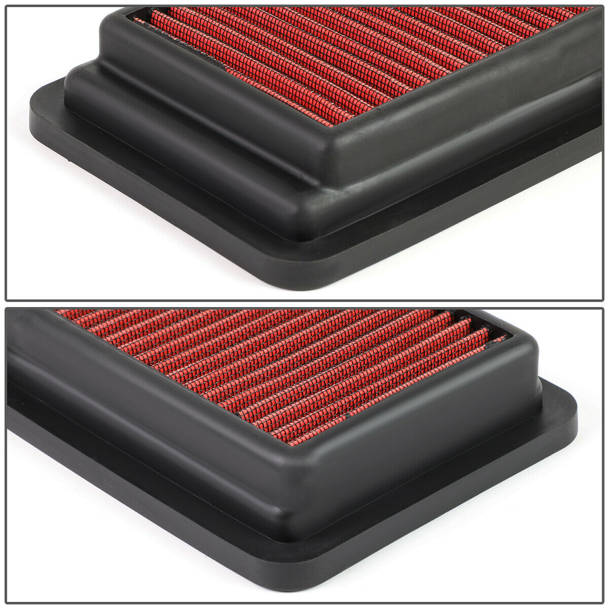 2016-2019 Reusable CR-V Dry Teledu Civic Drop-In Air For 1.5 Panel Filter Red 2017-2019