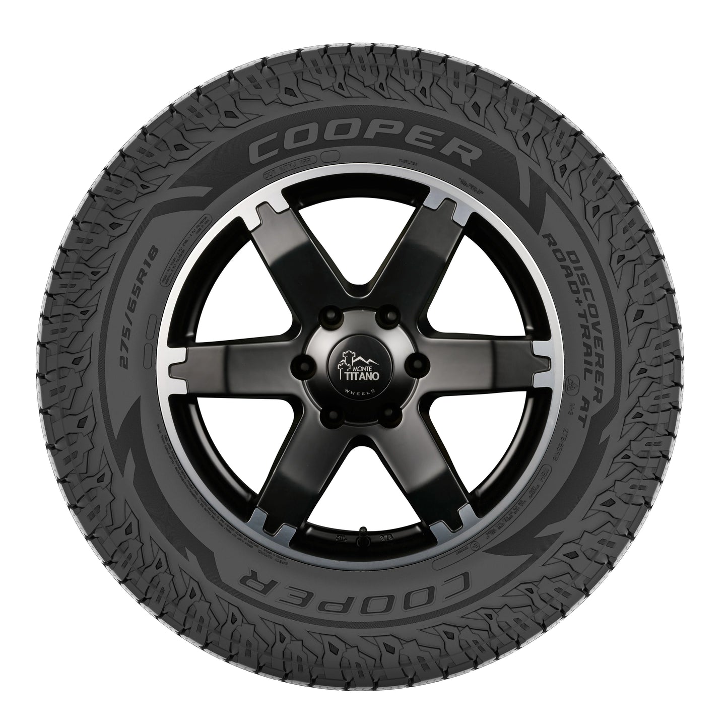 Cooper 115T Discoverer 255/75R17 Tire AT Road+Trail All-Terrain