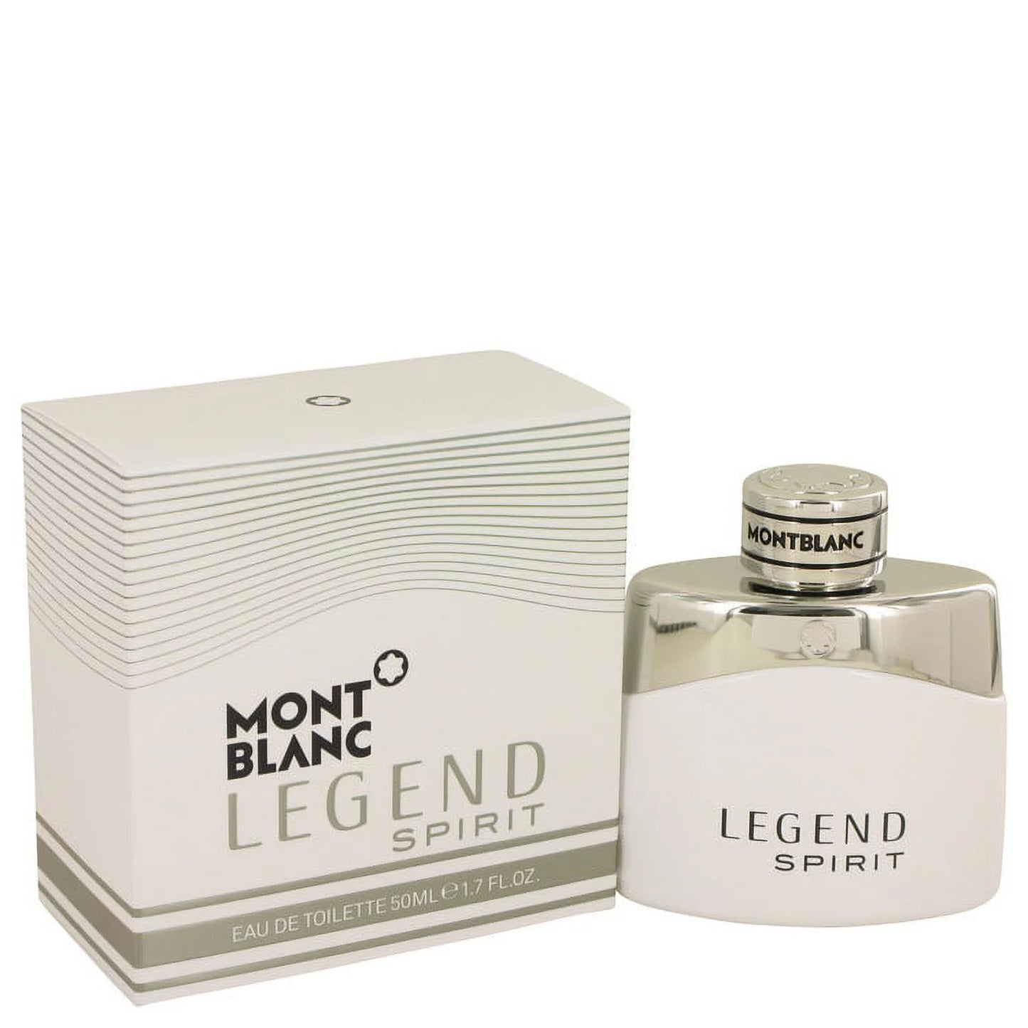 Spray De Eau By Montblanc Blanc1.7 Oz Legend 2) (Pack Mont Spirit Toilette