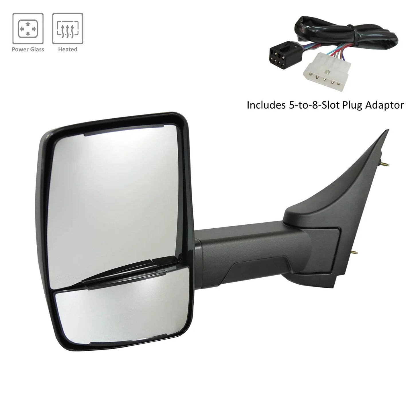 2003-2020 Express Fits Chevrolet Replacement Side Door Driver Van New Standard KAI Mirror,