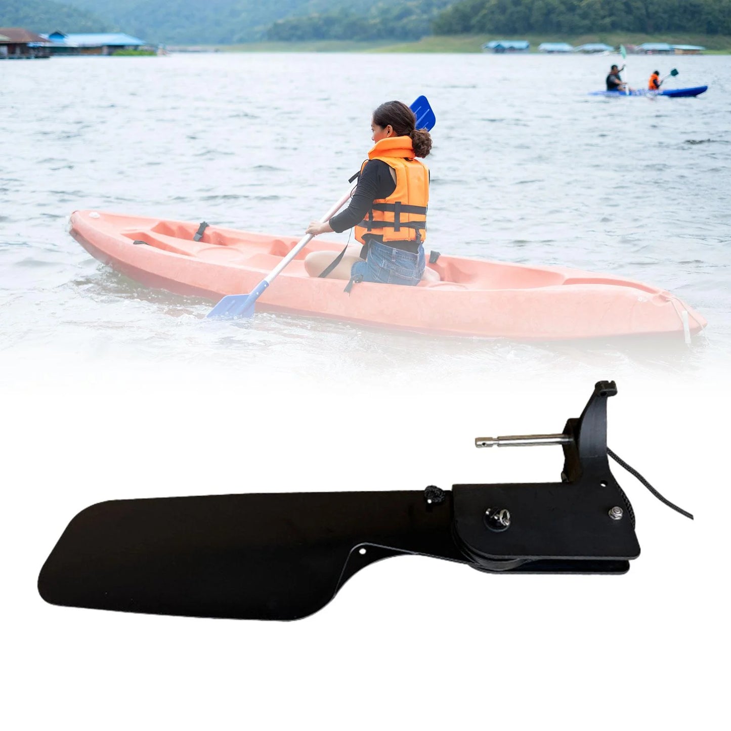 Fishing Boat Accessory Supplies, Universal, Kayak Canoe Canoeing Rudder Rudder Boats Boating for Watercraft Rudder BAOSITY Fishing