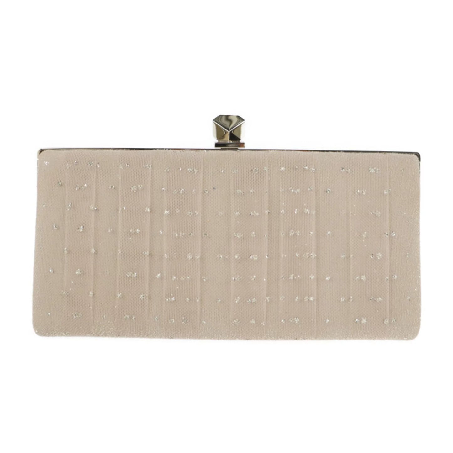 shoulder chain canvas Choo 183 (Good) Pre-Owned CHOO clasp pink Celeste party 2WAY JIMMY gold beige hardware clutch bag CELESTE Jimmy