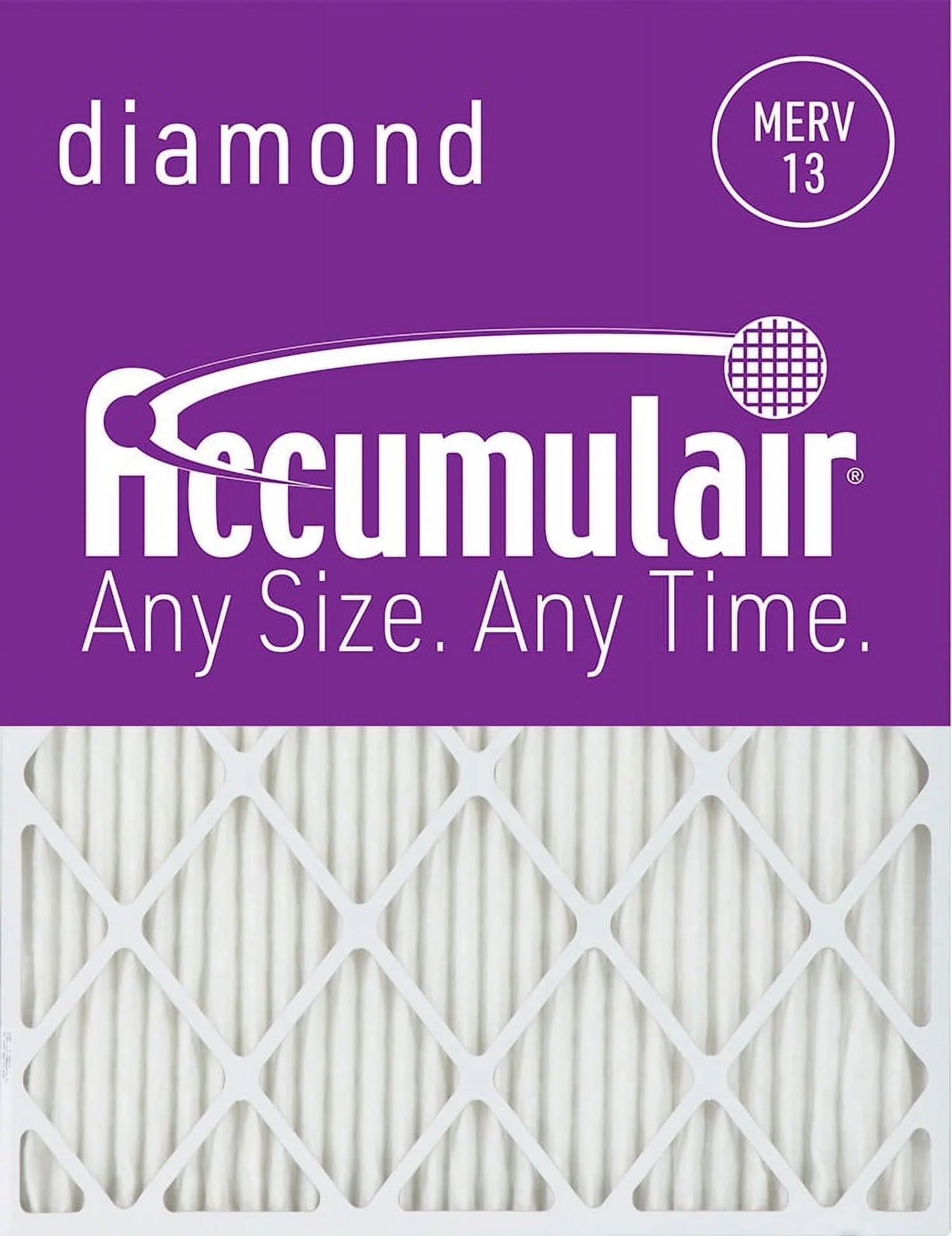 pack) (6 MERV 13 20x25x6 Accumulair Filters Diamond Air/Furnace