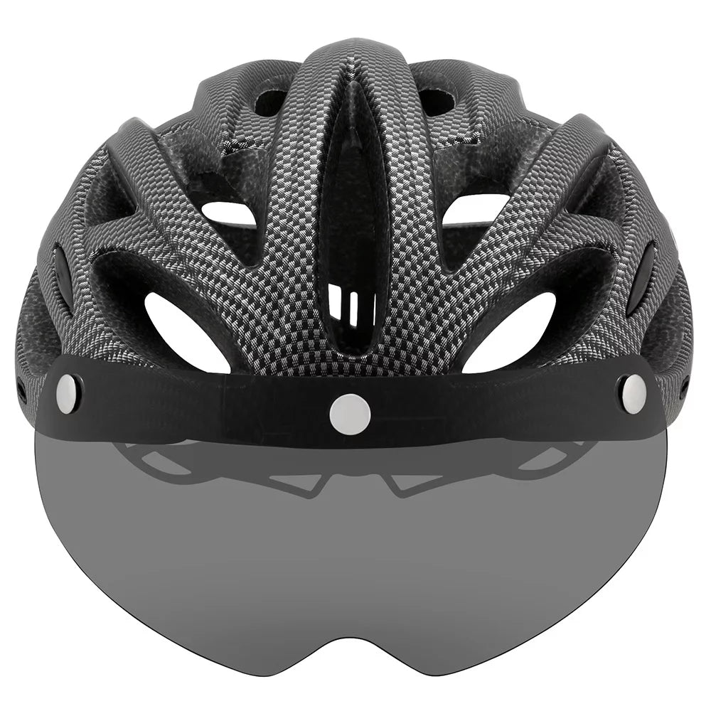 Added Frame Bike Helmet,Road Brim Tube Bike Helmet Helmet Brim Tube Waterproof Ride Comes Bike Mountain Lens Safely Bike Frame Equipment Lens - Mountain Waterproof Riding CAIRBULL Frame Frame Bike