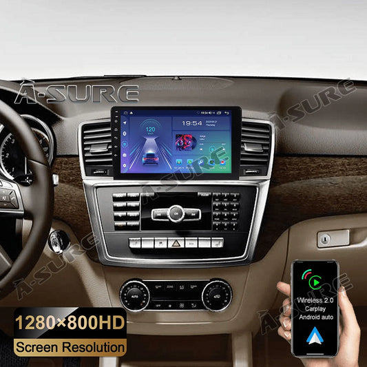 Radio Mercedes-Benz 12 GLE Navi Car 2012-2015 Android ML For 2+32GB WiFi X166 GL Stereo GPS W166