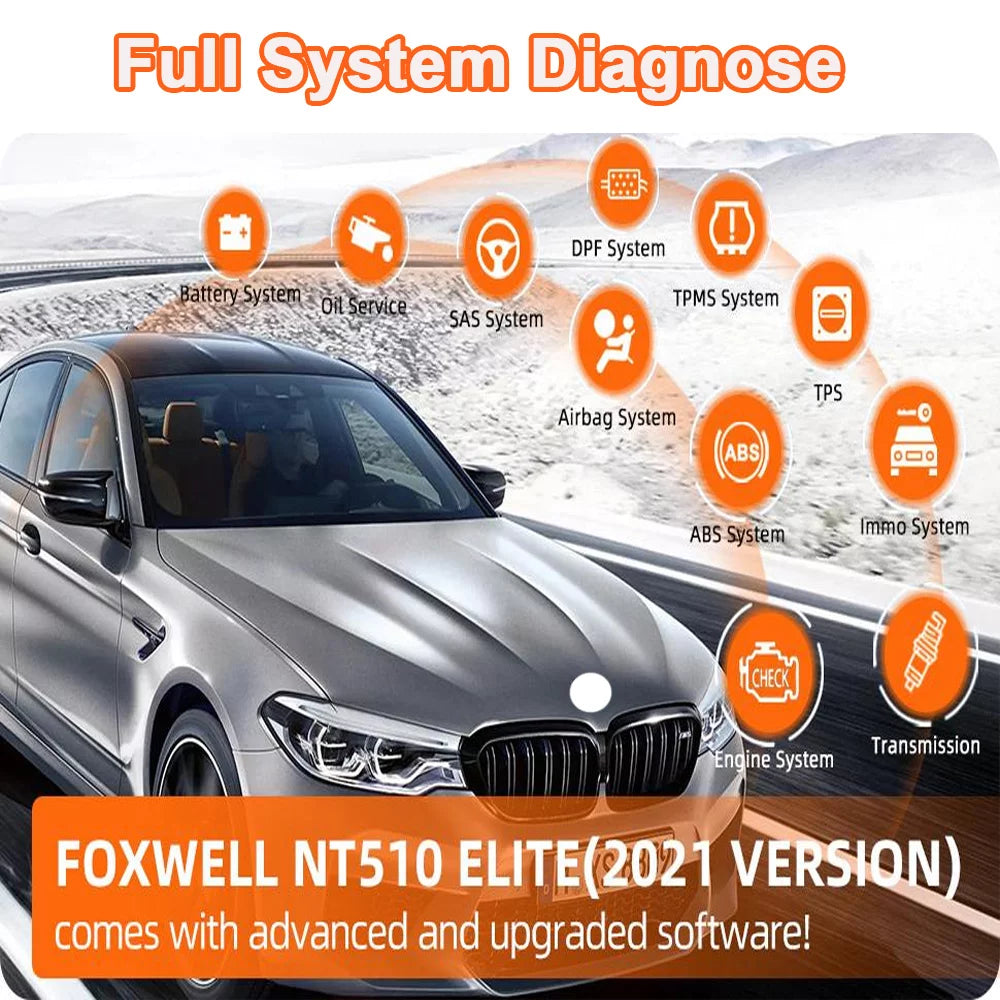 BRT All Auto DPF Bi-Directional OBD2 For SAS Mercedes-benz Car Test Pofessional Multi Reset Tool FOXWELL System Scanner Diagnostic