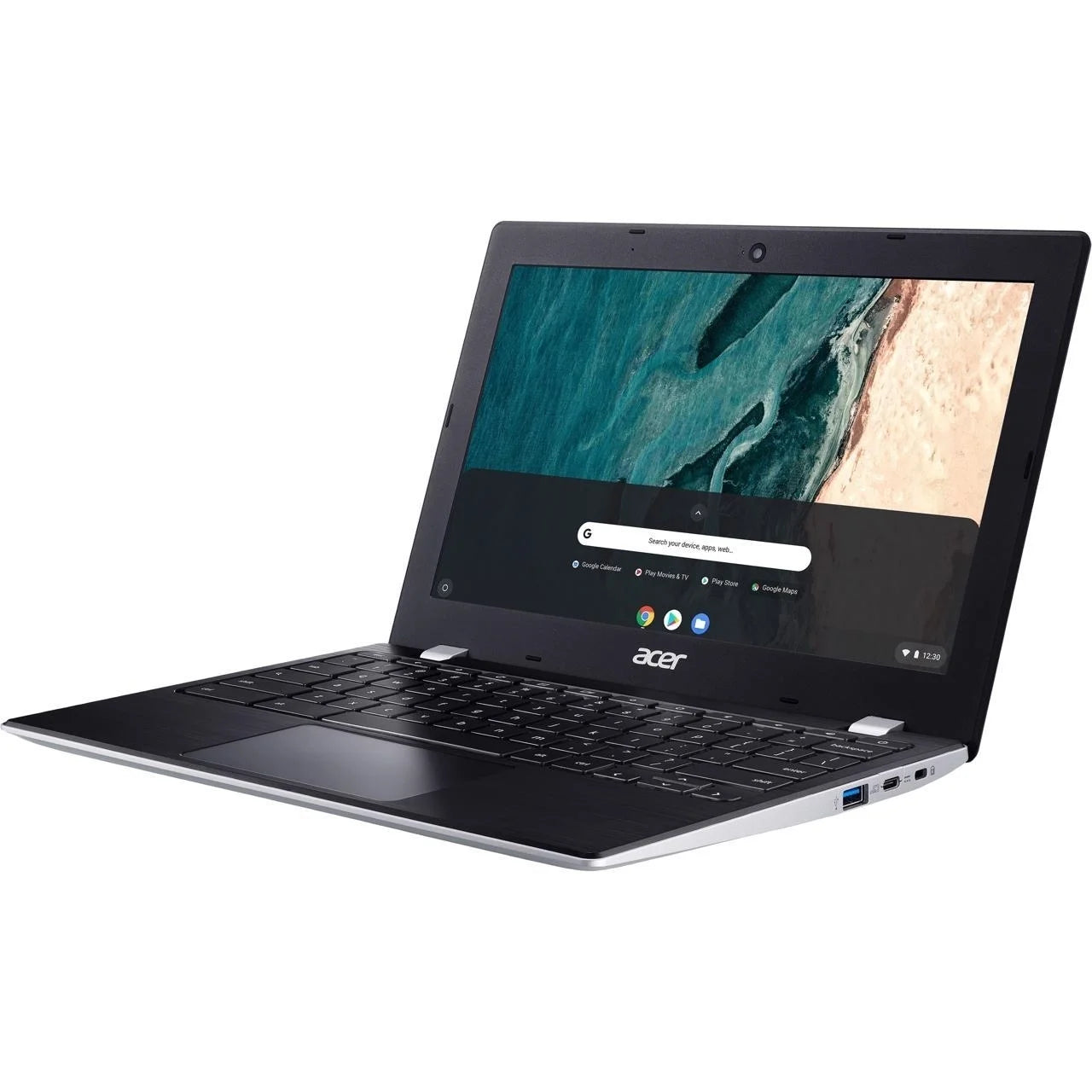 Silver 4GB ChromeOS,Pure 311 eMMC (Refurbished) Chromebook 1.1GHz N4000 11.6" Acer Restored CB311-9H-C12A 32GB