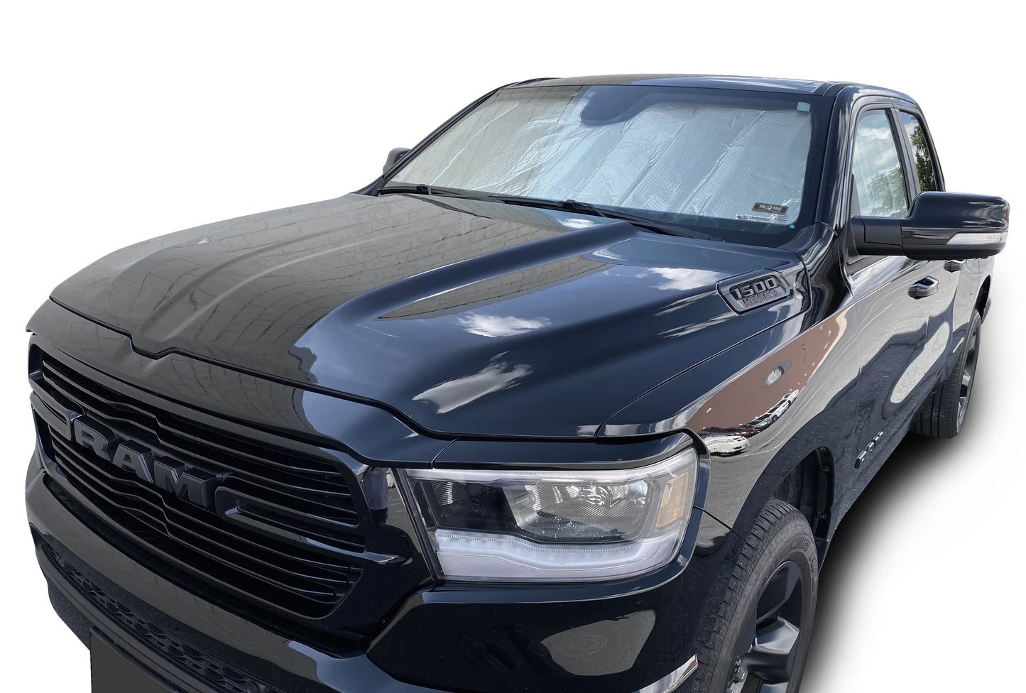 Mega Truck RAM Cab, 1500 for Quad Regular Windshield Front Cab Cab Sunshade 4Dr Cab Pickup Crew 2019-2023 Dodge 2Dr