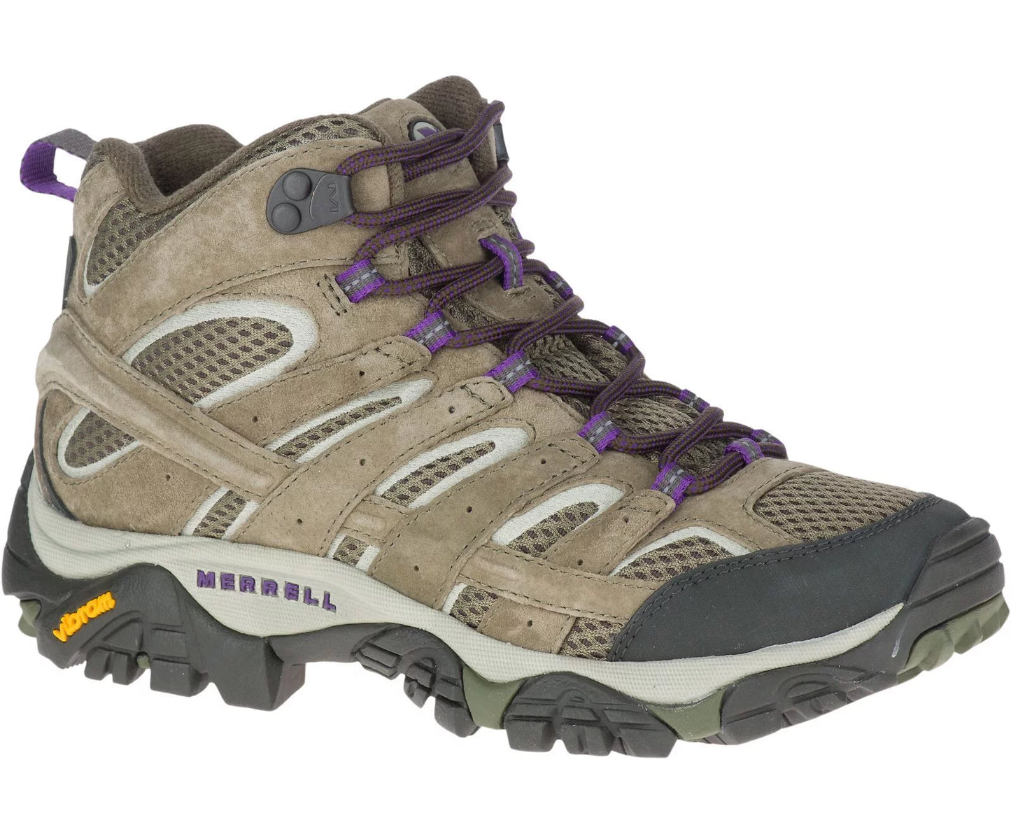 Olive, Mid Hiking 2 9 Moab Size Wide Merrell Women's Ventilator Shoes,