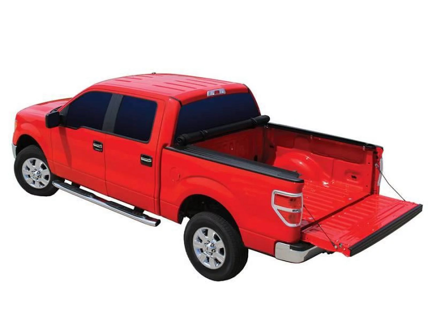 35259 Fits 2007-2021 Cover Roll-Up Bed 8' Toyota Rail Box Access With LiteRider Tonneau Tundra Deck