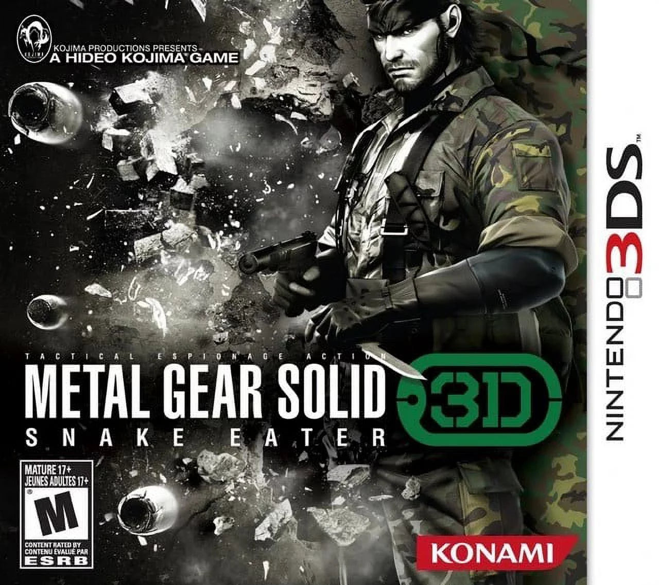 Restored 3D Solid Metal (Nintendo Gear Snake 2011) 3DS, Eater (Refurbished)