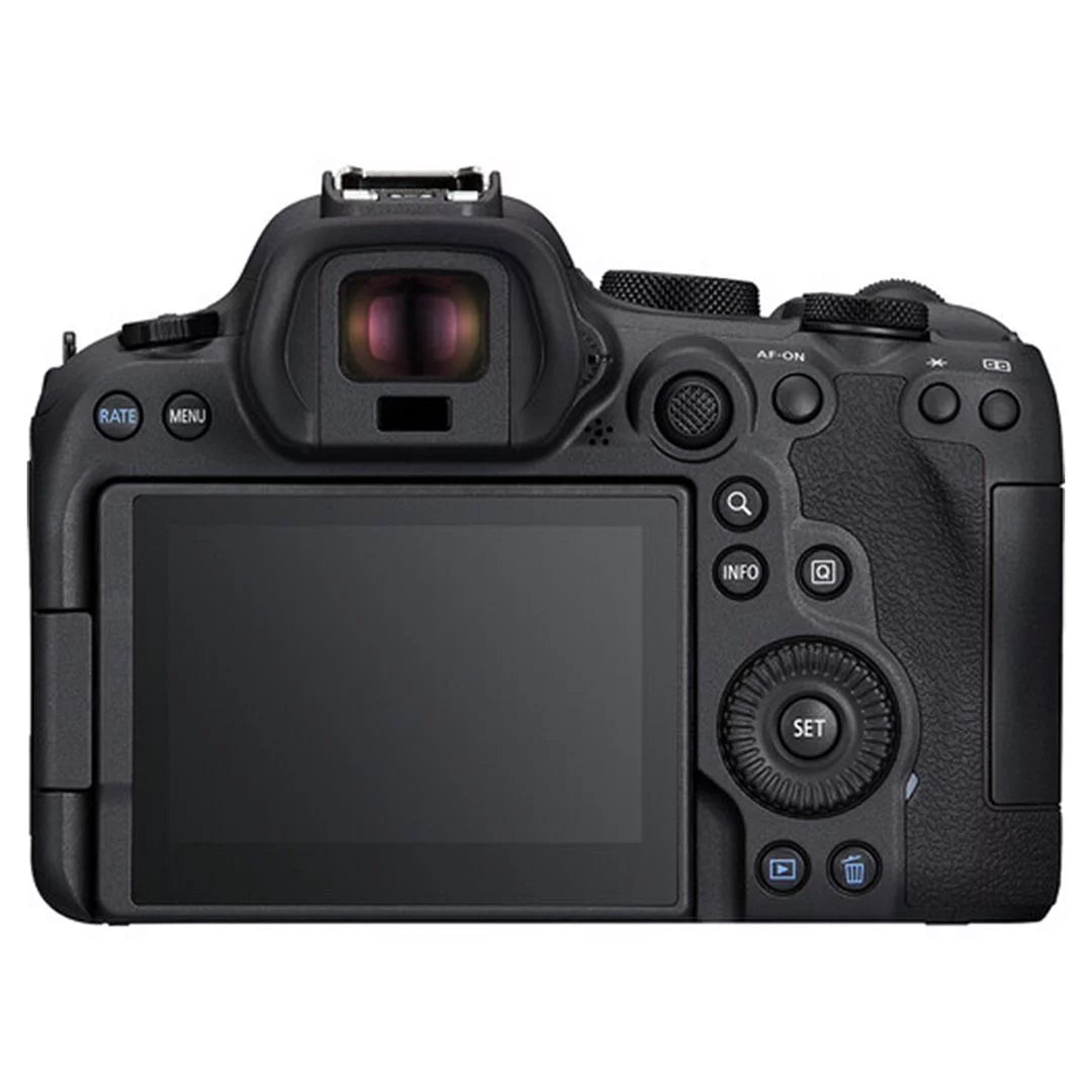 Canon + ZeeTech LED 64GB Mark II Mirrorless Accessory R6 EOS (Body) with Bundle + Camera Memory Flash Card Case + SanDisk