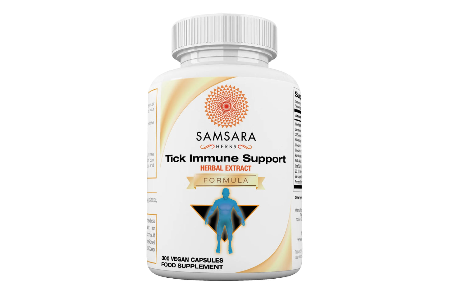 Samsara - Tick The Herbal (300 Formula Herbs Immune Original Support Capsules)