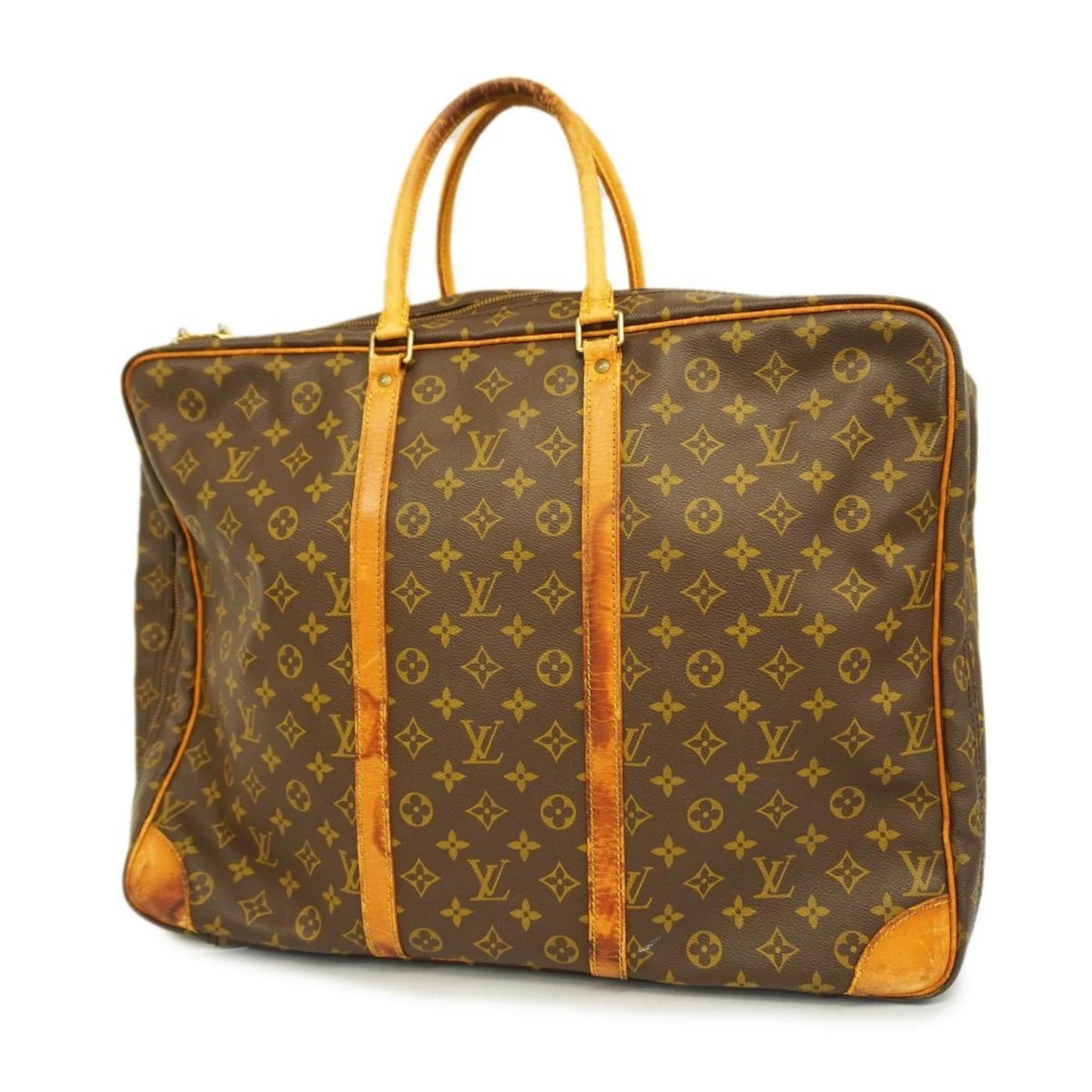 Brown Sirius Monogram 50 Women's Pre-Owned (Good) M41406 Bag Boston Vuitton Louis Men's