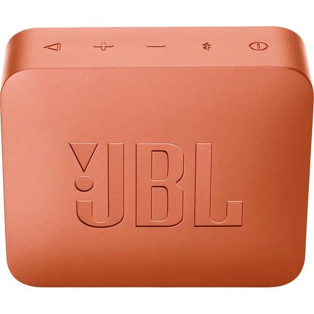 Portable - 2 Waterproof Orange JBL Bluetooth Speaker GO