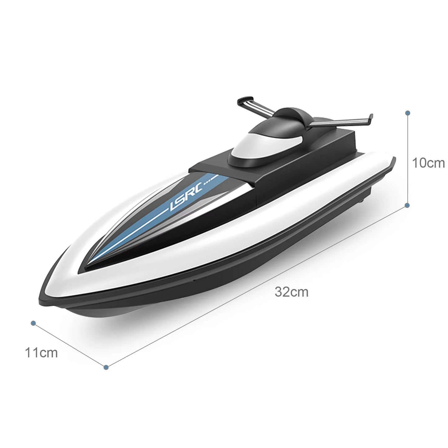 Boat Lake 2.4GHz Gift Waterproof Control Girls LS Remote Pool Boys Sea Race Boat for Boat for Dcenta