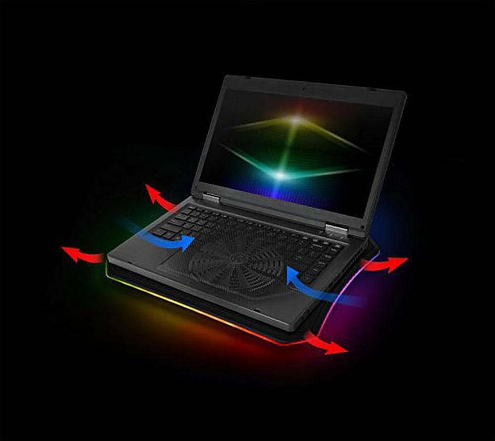 Cooling Fan Panel RGB CL‐N014‐PL20SW‐A Laptop 200mm Notebook Steel Pad 10"‐19" 20 Thermaltake Massive Single Mesh