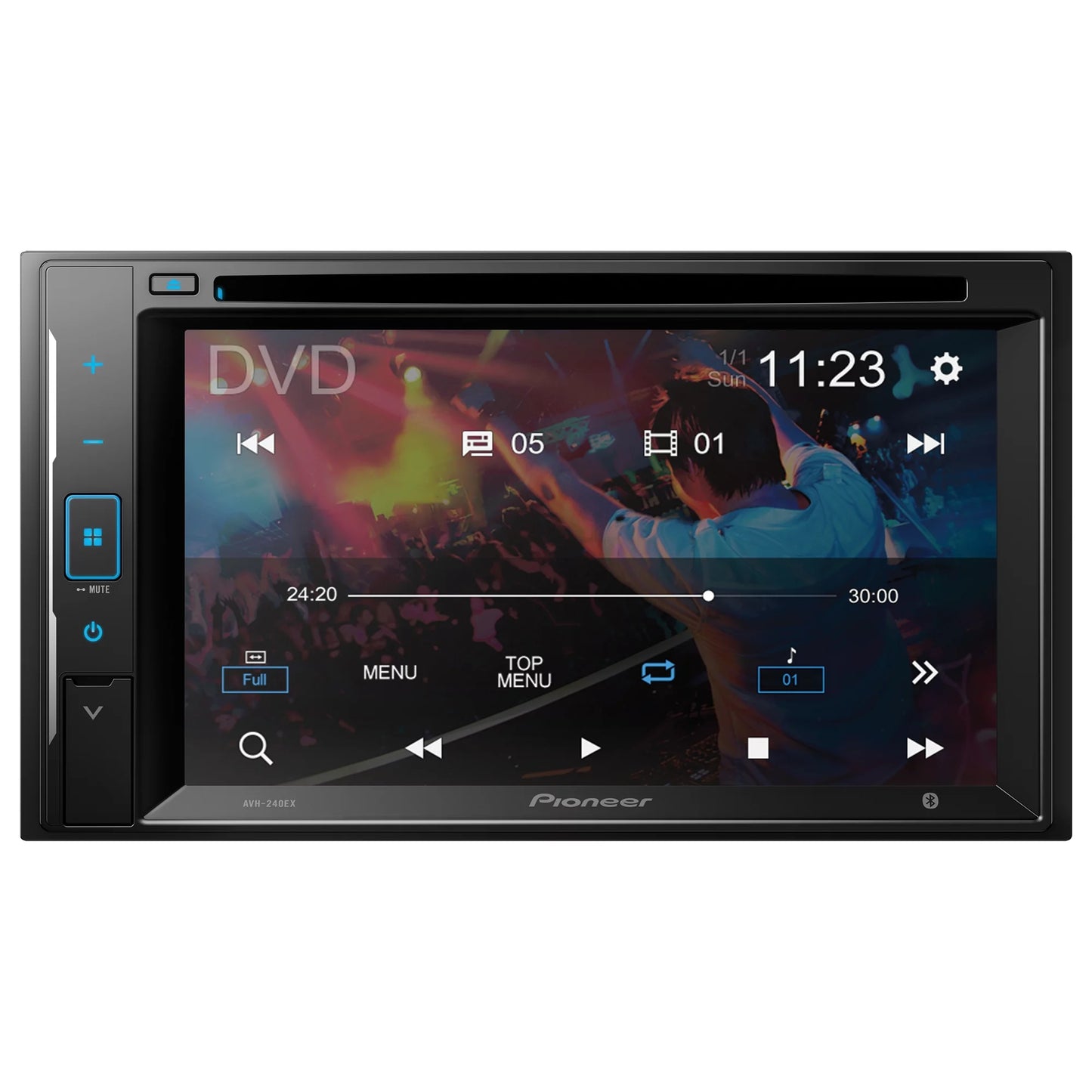 Resistive Pioneer Premium DVD Touchscreen 6.2-Inch Receiver (Refurbished) Restored