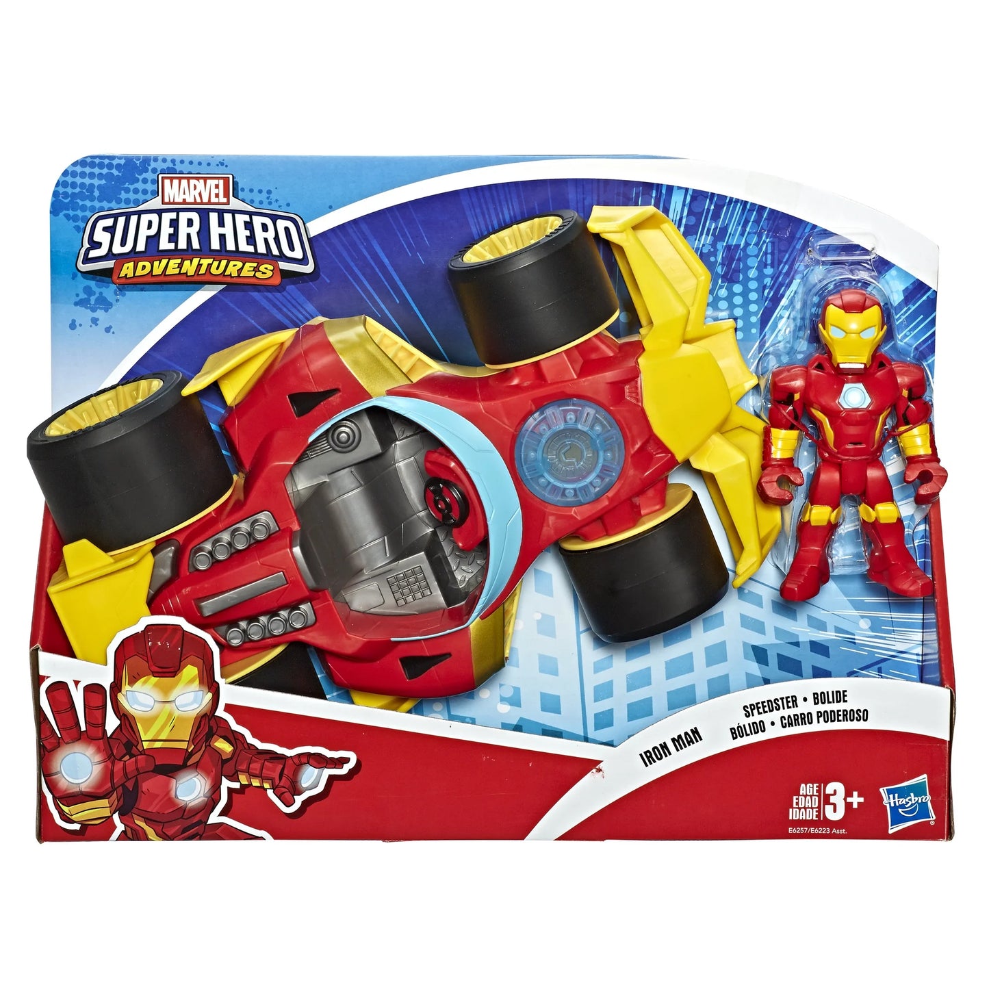 Adventures Hero Iron Heroes Super Figure Playskool Marvel Man Speedster