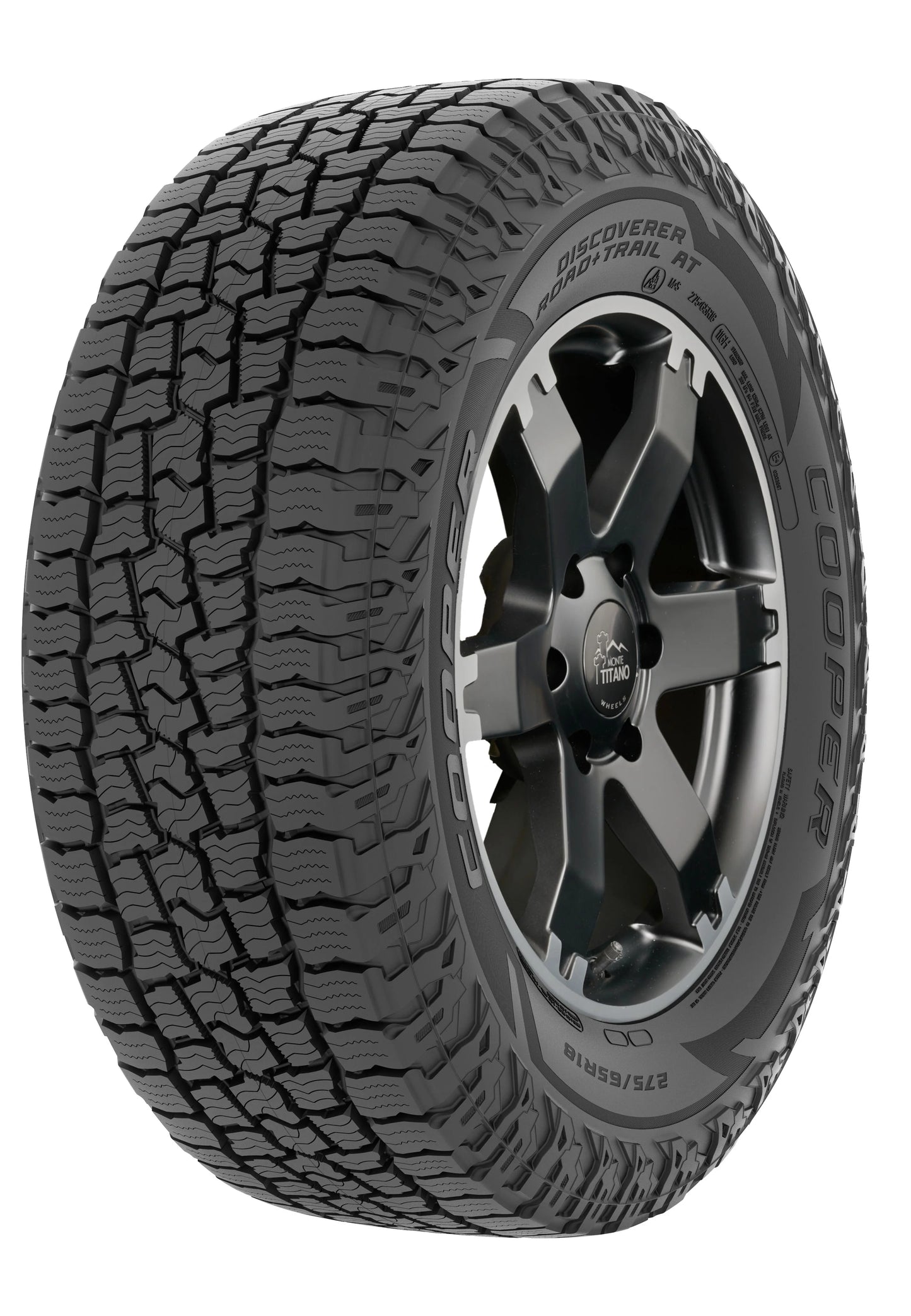 Cooper 115T Discoverer 255/75R17 Tire AT Road+Trail All-Terrain