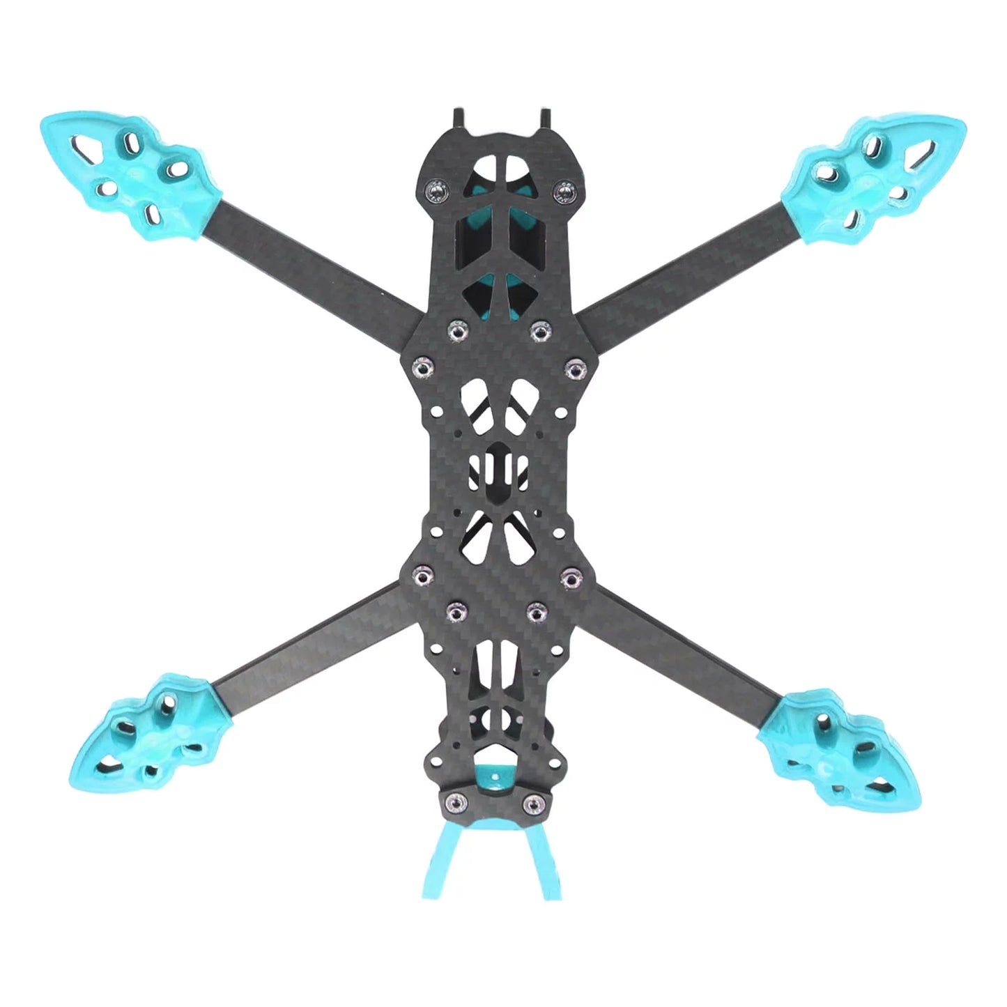 Drone Quadcopter Accessories Professional 225mm Wheelbase Buumin Blue Racing FPV RC Carbon Frame for Drone Fiber Frame