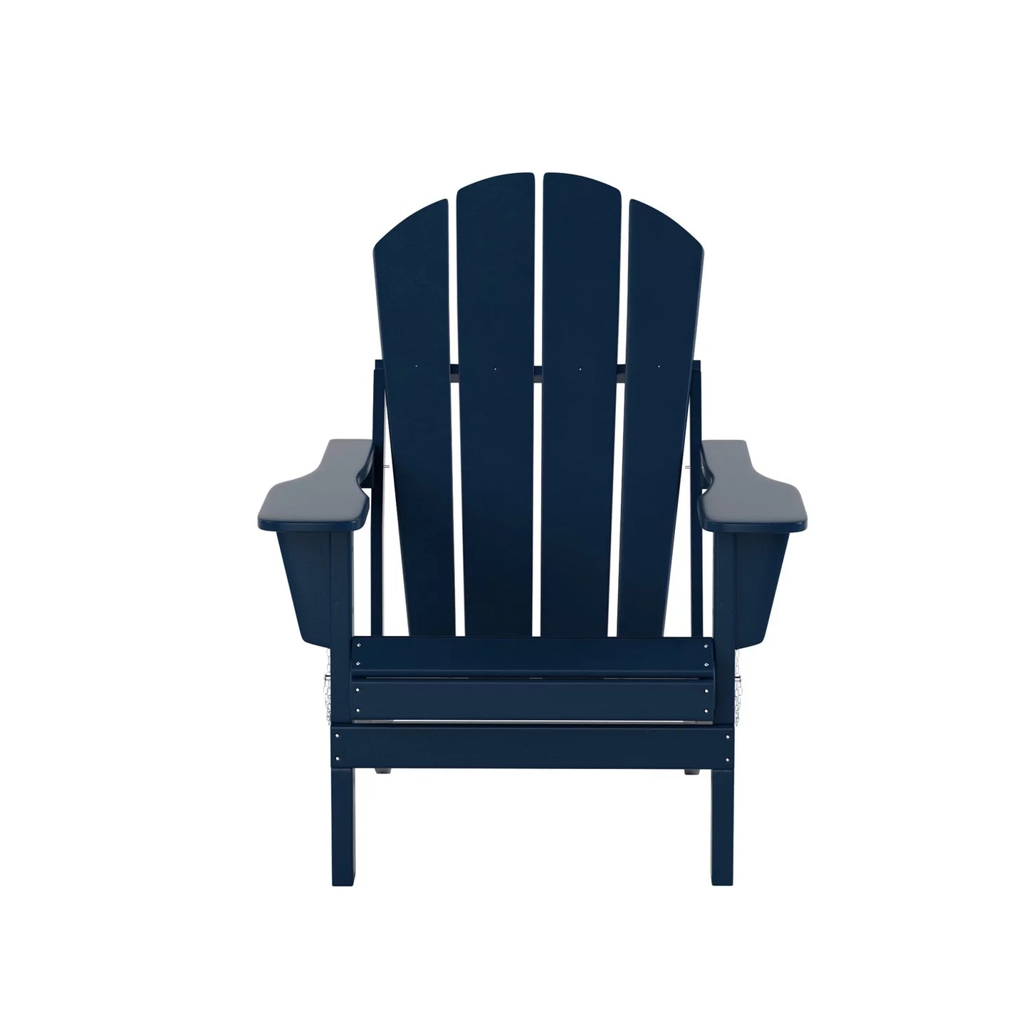 PLATINUM Outdoor Chairs 4), of Poly Patio (Set Navy Classic Adirondack Blue EXTRA Folding