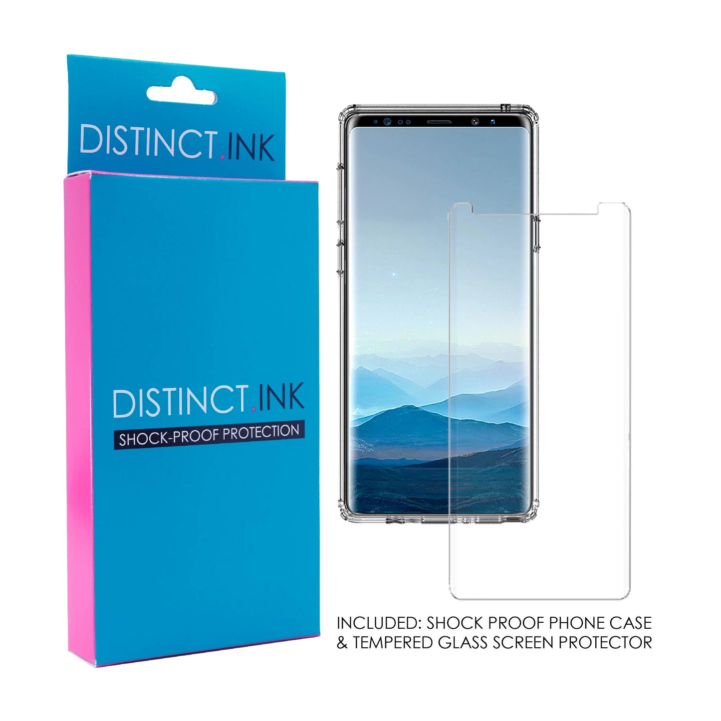 Shockproof 5:7 DistinctInk - - 2 I for Note - 9 Walk Bumper, Screen By Galaxy TPU Case Faith Tempered Cannot See When Acrylic Glass Even Clear Corinthians Back, Samsung Protector Hybrid