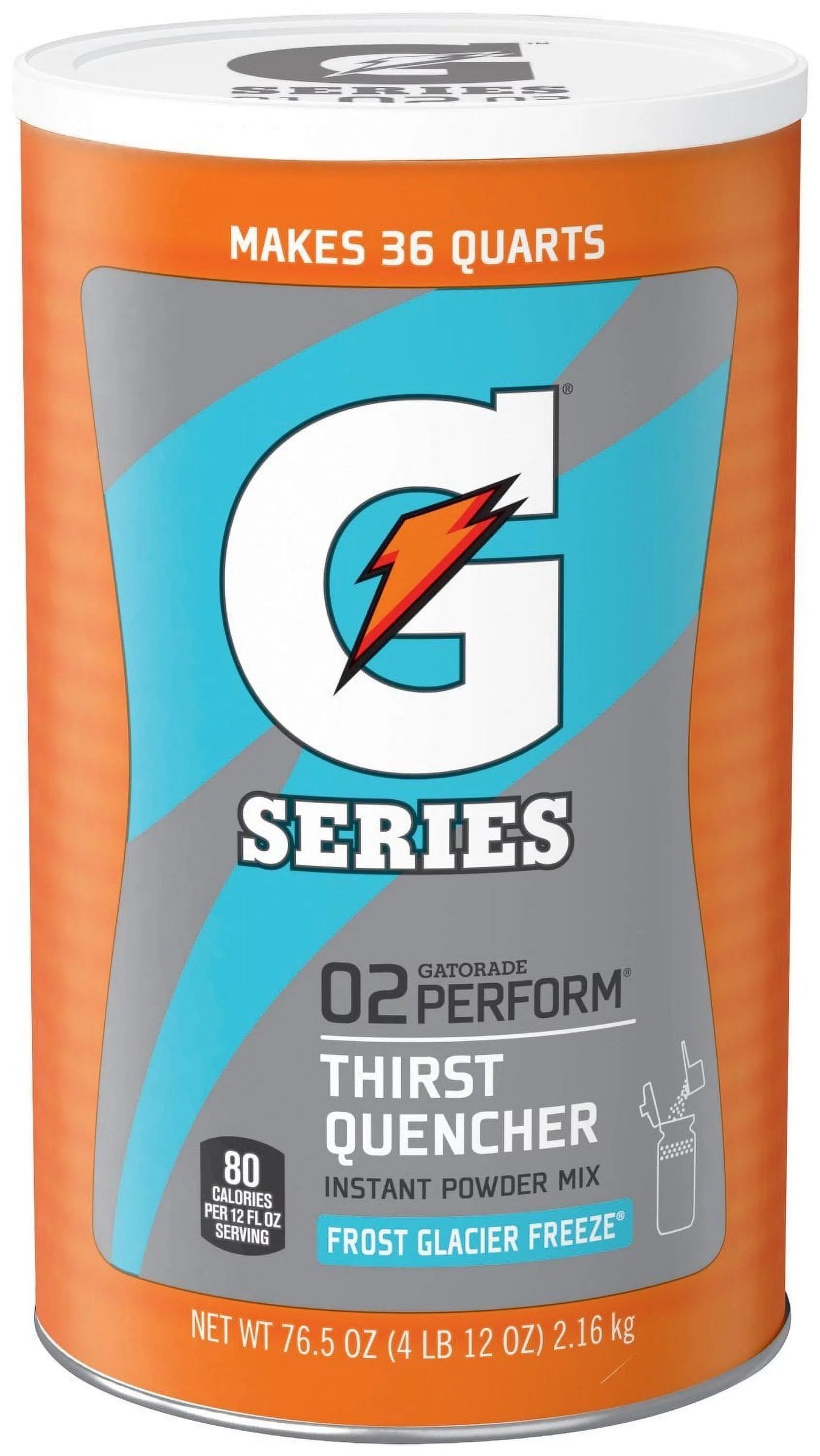 (2 Powder, Ounce Freeze, Thirst 76.5 Quencher Gatorade Frost Pack) Glacier