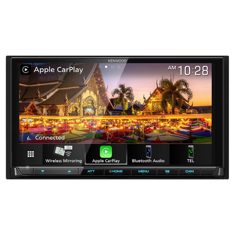 Auto Android (Refurbished) w/ Restored Android Receiver Kenwood & Multimedia DMX958XR Auto 6.8"