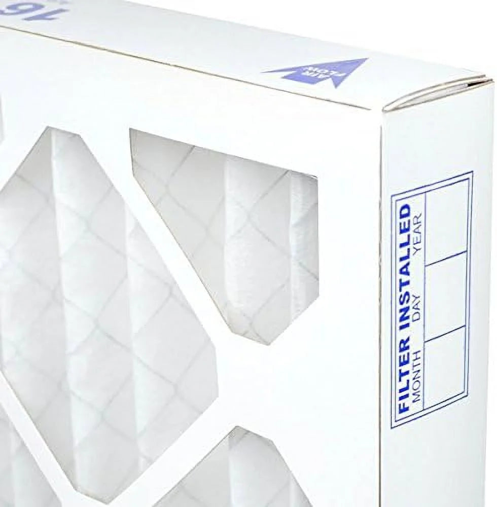 Allergy HV Furne Made 16X25x2 11 Filter, Air Pleated 6-Pk, Air In Filter The MERV