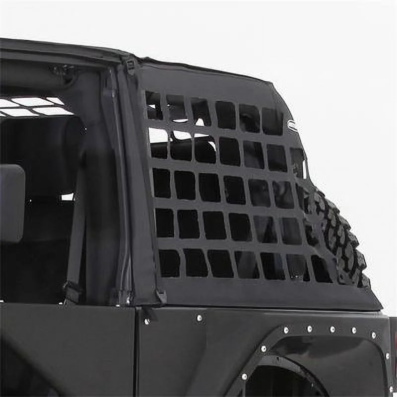 UNLIMITED, JEEP 571035 Black 2015-2018 System select: WRANGLER JEEP - Fits Cargo Smittybilt Diamond 2012-2014 WRANGLER Restraint