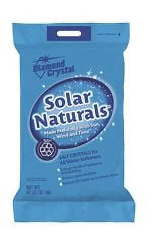 Diamond 40 for lb. Water Naturals? Solar Crystal? Bag Softeners Salt Crystals