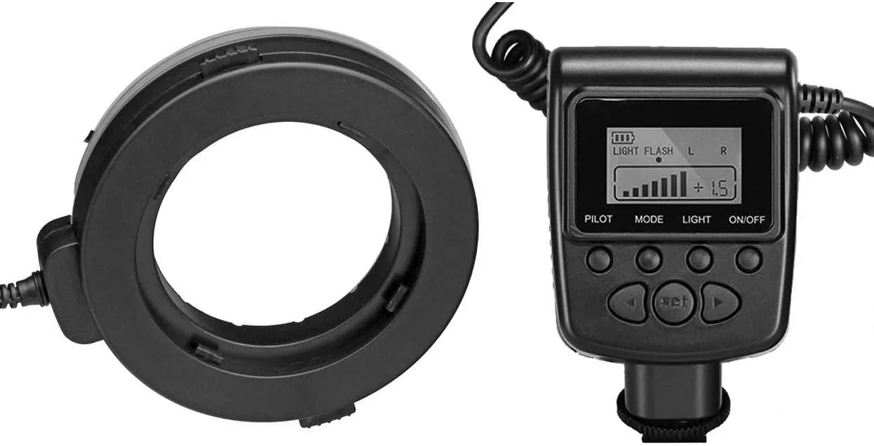 Macro LED Flash Ring (Includes Adapters/Rings / Canon Mounting) (CAMERA INCLUDED) Powershot Dual Light NOT G1X For Necessary