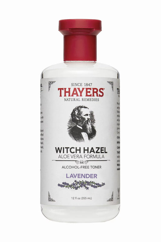 oz Aloe Toner, Lavender, Thayers Witch - 12 Hazel Pack Vera 4 fl