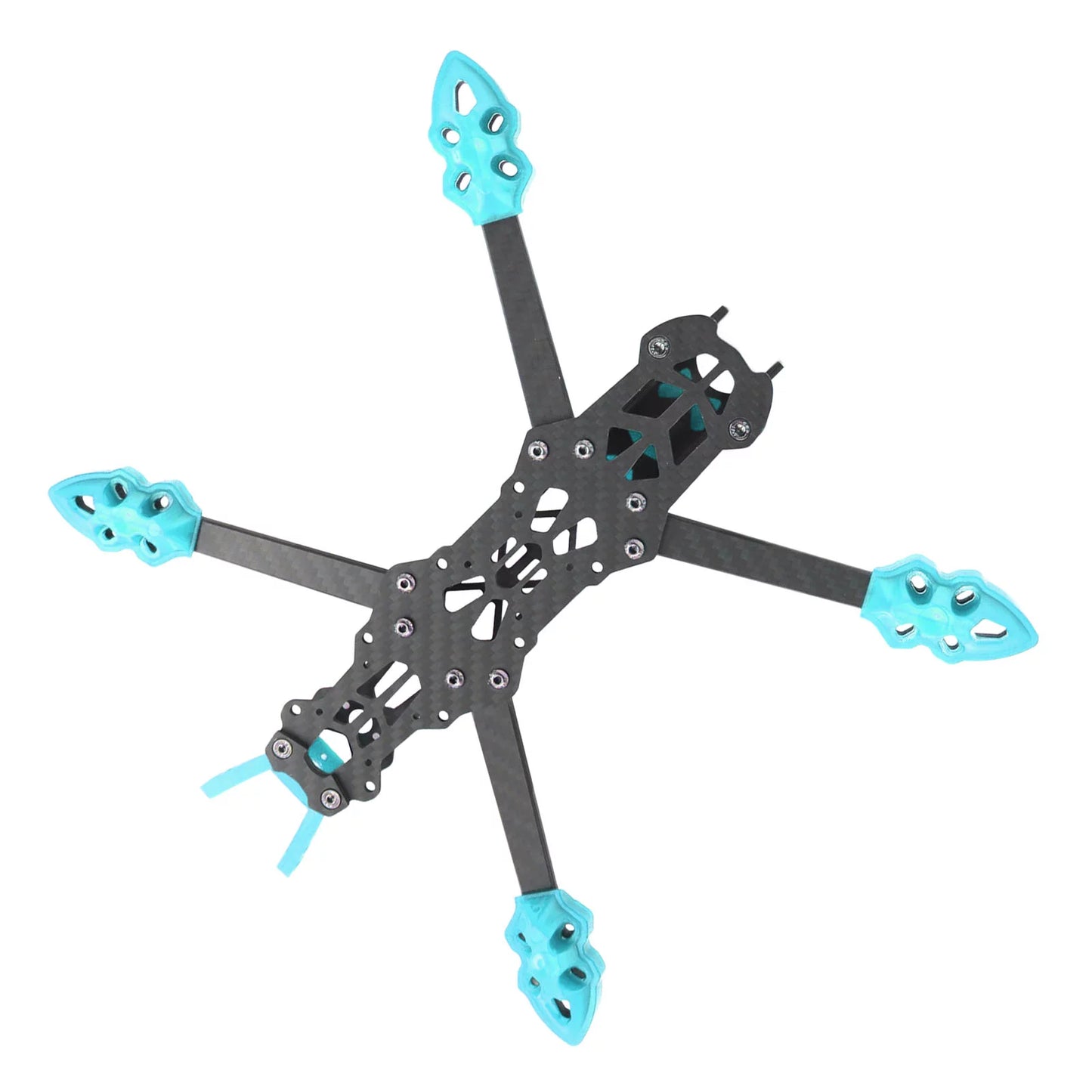 Drone Quadcopter Accessories Professional 225mm Wheelbase Buumin Blue Racing FPV RC Carbon Frame for Drone Fiber Frame