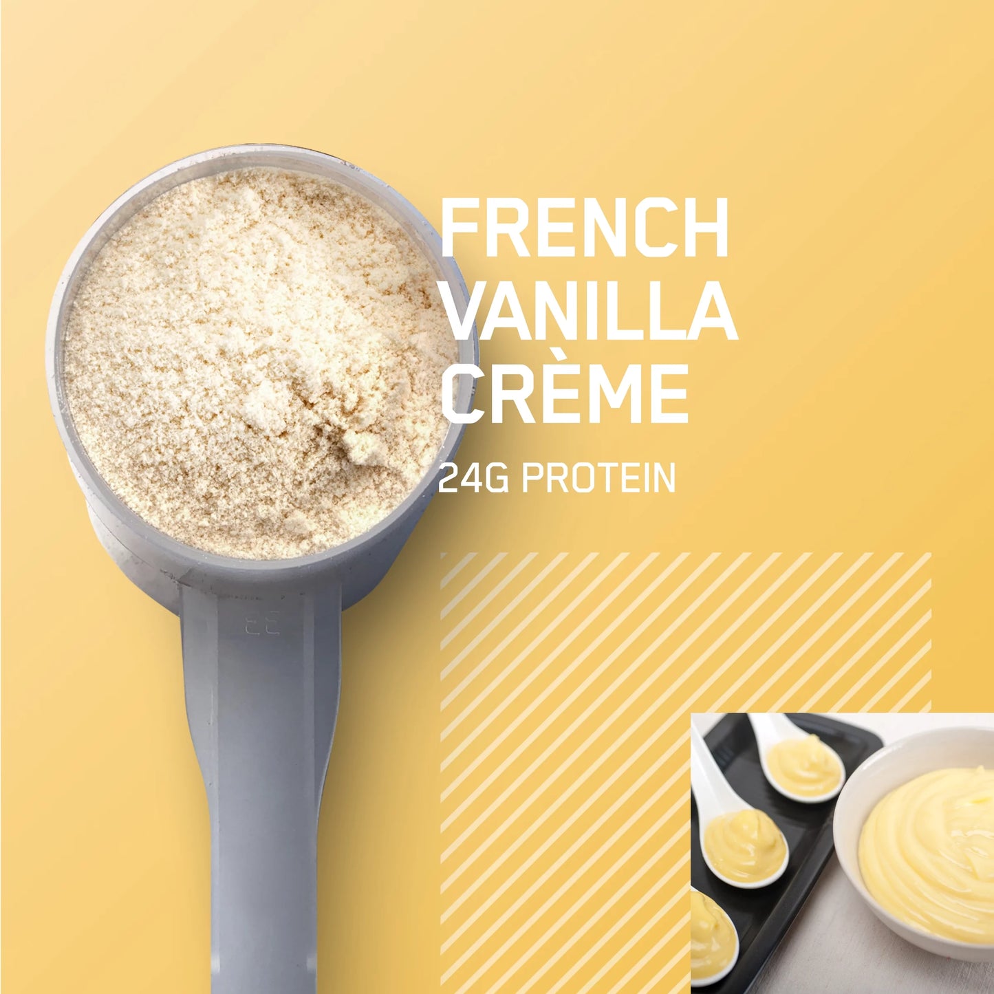 Nutrition, Creme, Gold French Servings Protein 100% lb, Optimum Vanilla Whey Powder, Standard 29 2