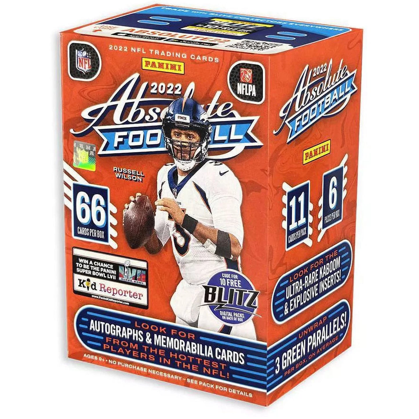 NFL® 2022 Panini® Sealed) by Football Absolute Blaster (Factory Box