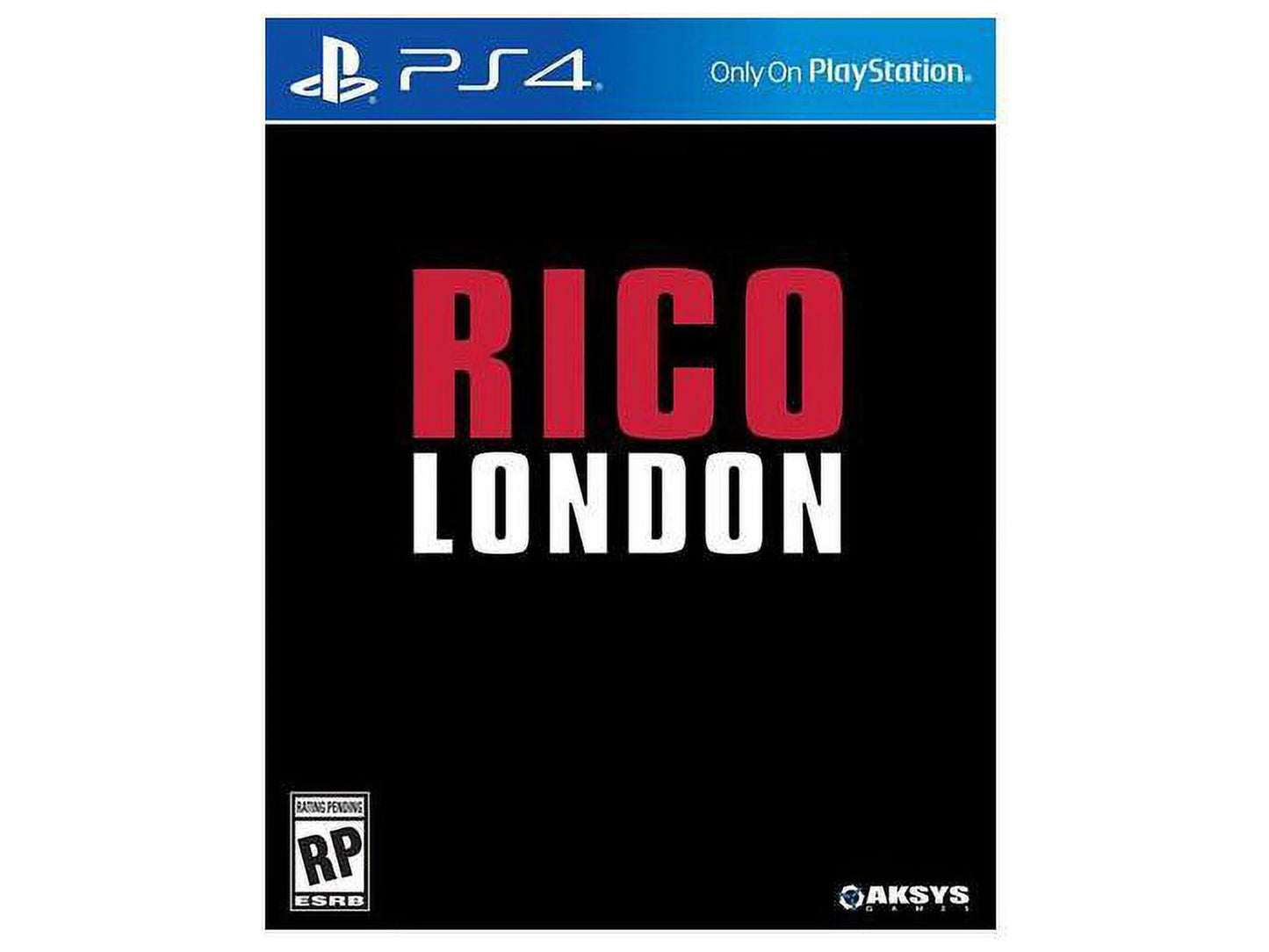 4 [VIDEOGAMES] 4 for PlayStation RICO London PS